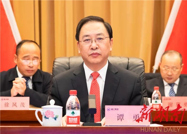 长沙市委常委,湖南湘江新区党工委副书记,管委会主任谭勇表示,湘江