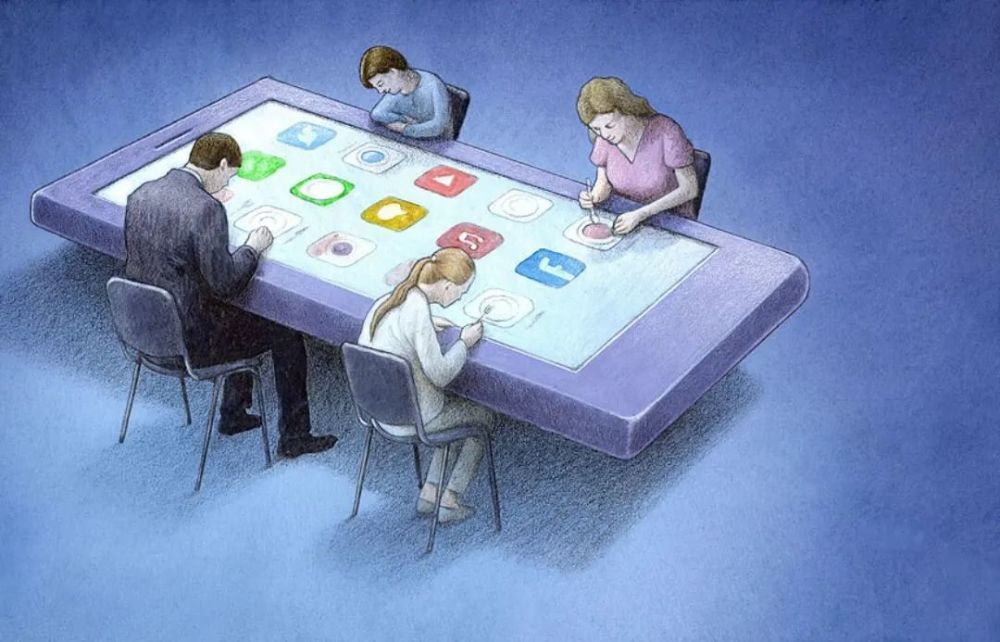 你被手机绑架了吗看懂这15幅讽刺插画就知道答案了