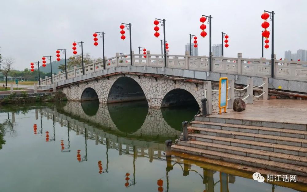 阳江鸳鸯湖2022春节图片