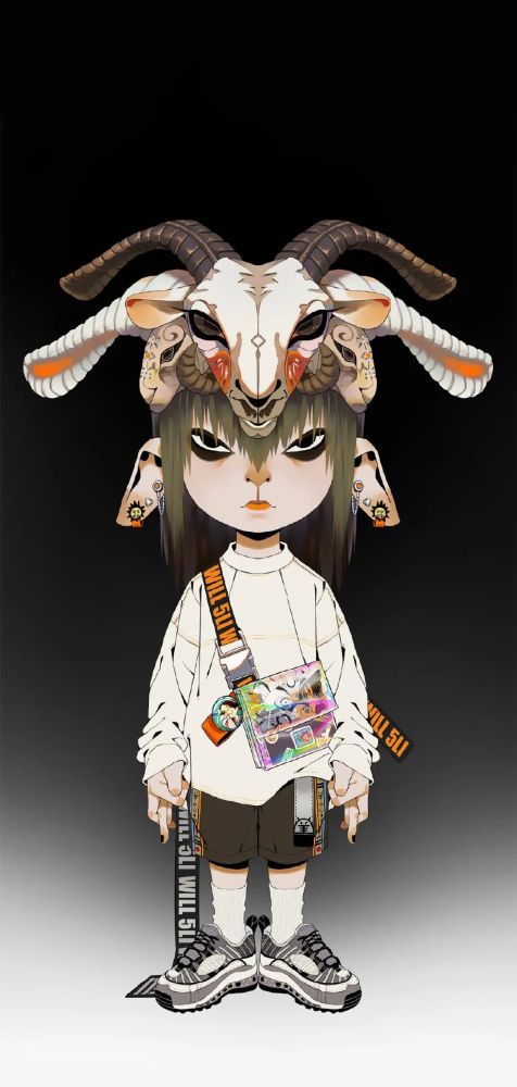 别有一番趣味的十二生肖潮流手绘插画