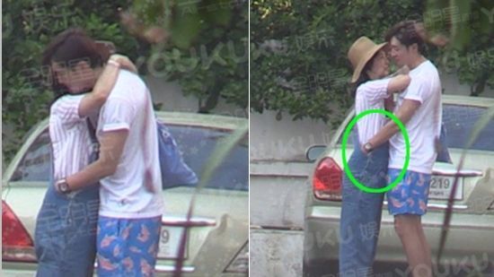 白百何在泰国与一男模的亲密举止"一指弹"和"摸臀杀"让她多年积累的好