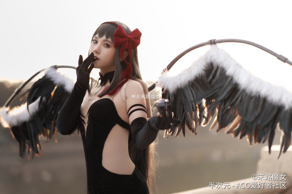 魔法少女小圆晓美焰晓美焰cos晓美焰恶魔焰魔