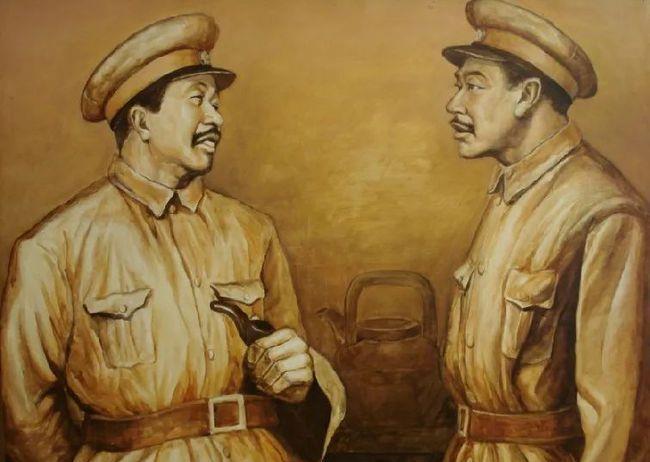 多年并肩作战下来,贺龙和欧百川之间情谊深厚.