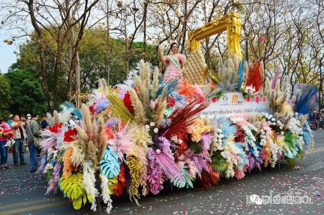 清迈鲜花节来了