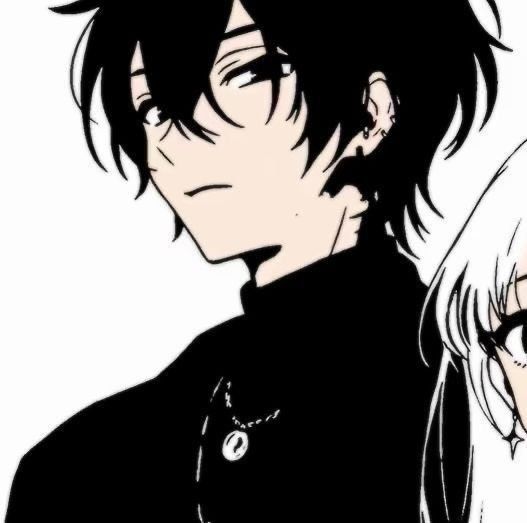 黑白动漫情头|我一定还会回来的