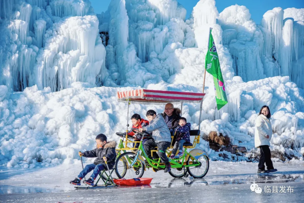 临县青塘滑雪场图片