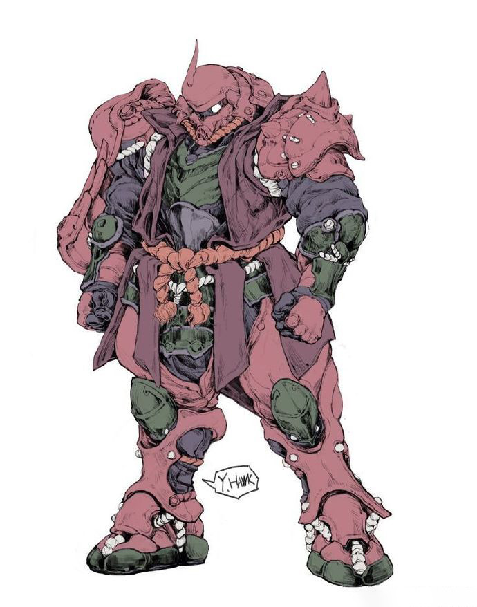 模玩控:机动战士高达独眼机体插画合集_腾讯新闻