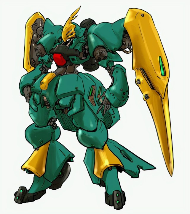 模玩控:机动战士高达独眼机体插画合集