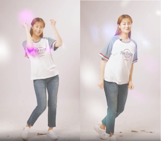 乡爱王小蒙毕畅秀舞蹈视频梳齐刘海尬舞穿衣朴素身材发福