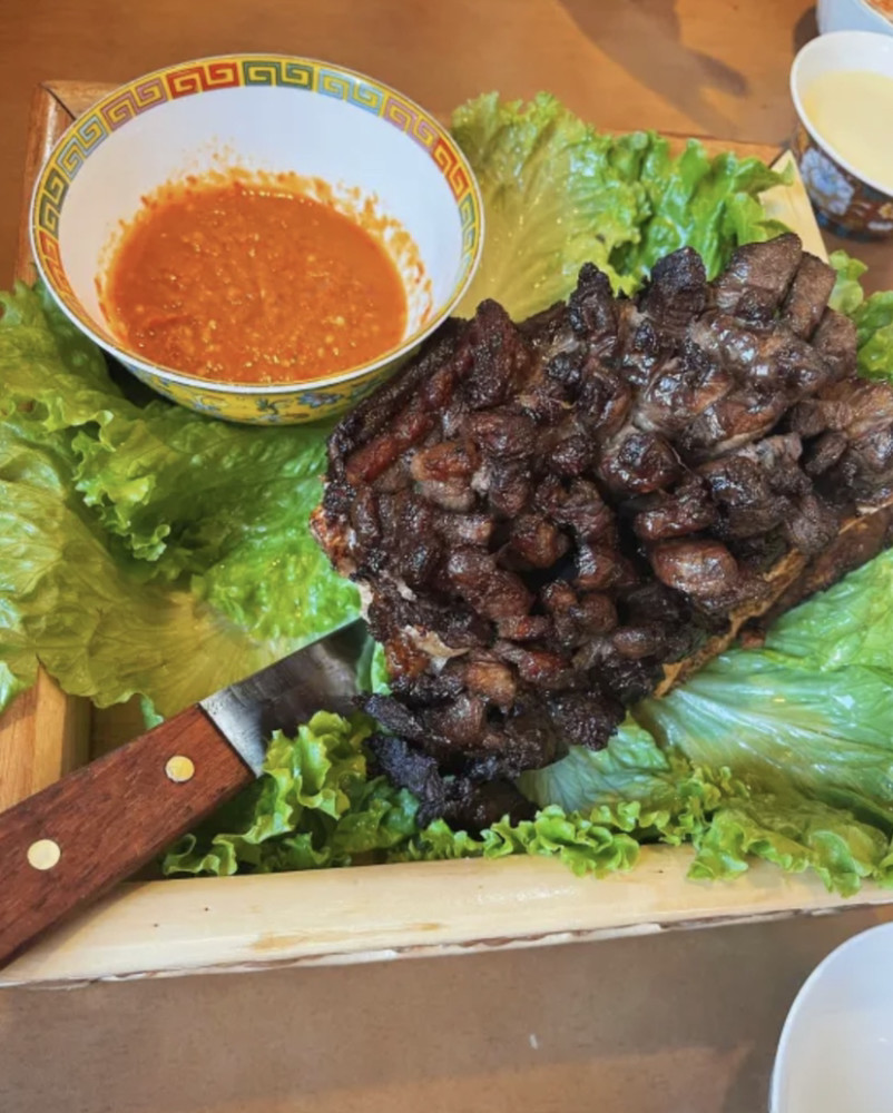 西藏必吃美食牛羊肉