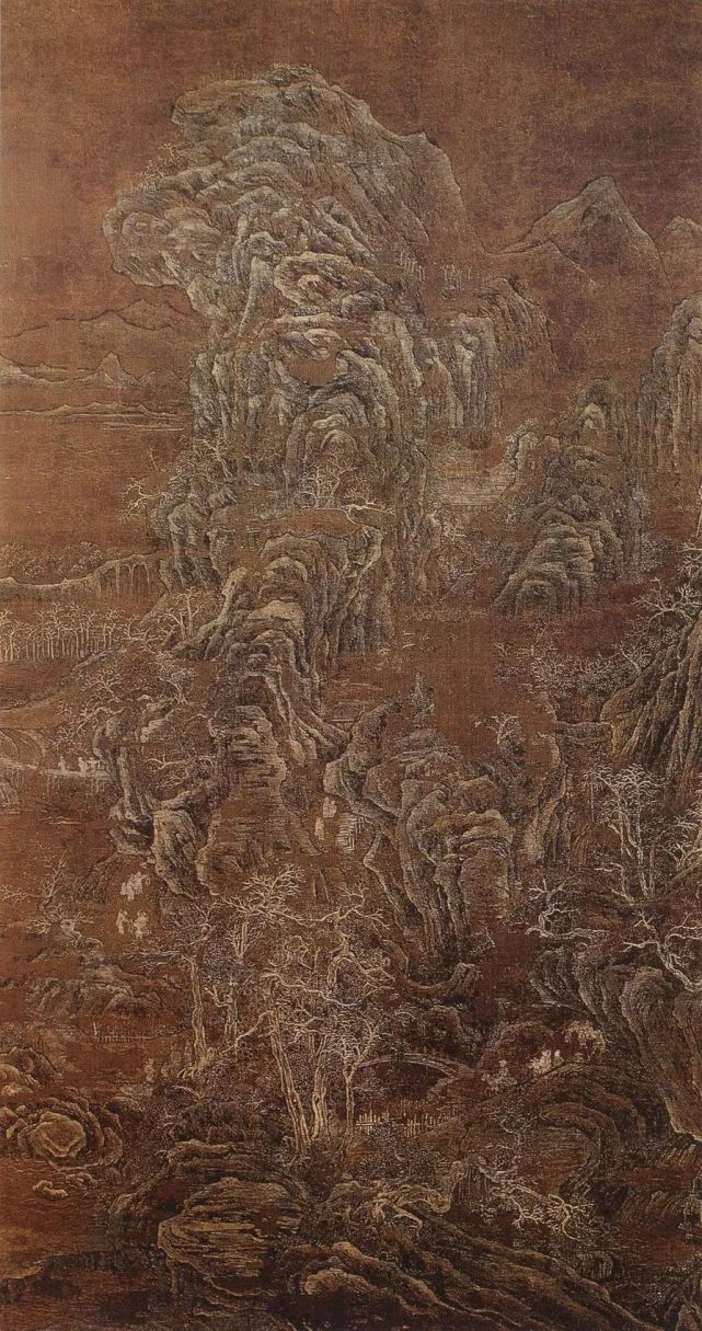 唐代后期山水画代表人物荆浩