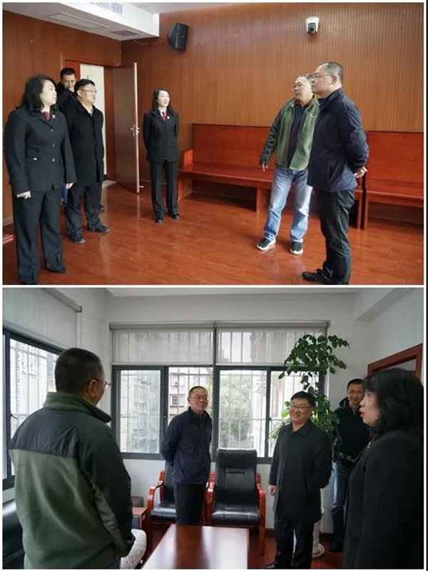 慰问进法院关怀暖人心五华区领导春节前走访慰问法院干警