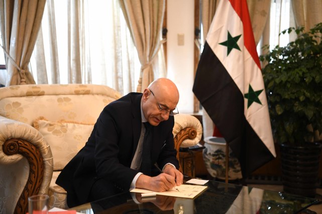 叙利亚驻华大使:加入"一带一路"将使重建中的叙利亚受益匪浅