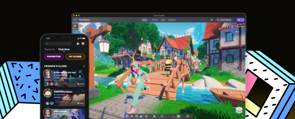 融资 5000 万美元的元宇宙创作平台(2)yahaha studios——要想了解