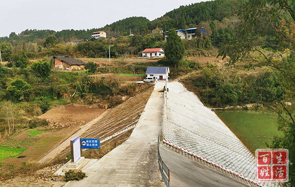 图 射洪市群英水库大坝扩建工程大力加强水利基础设施建设