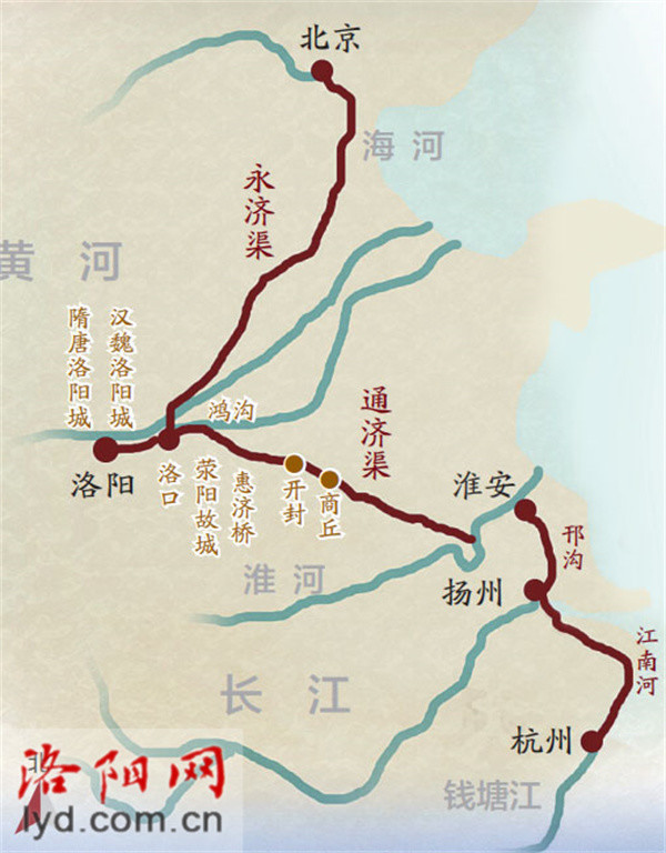 我们所说的中国大运河包括隋唐大运河,京杭大运河和浙东运河