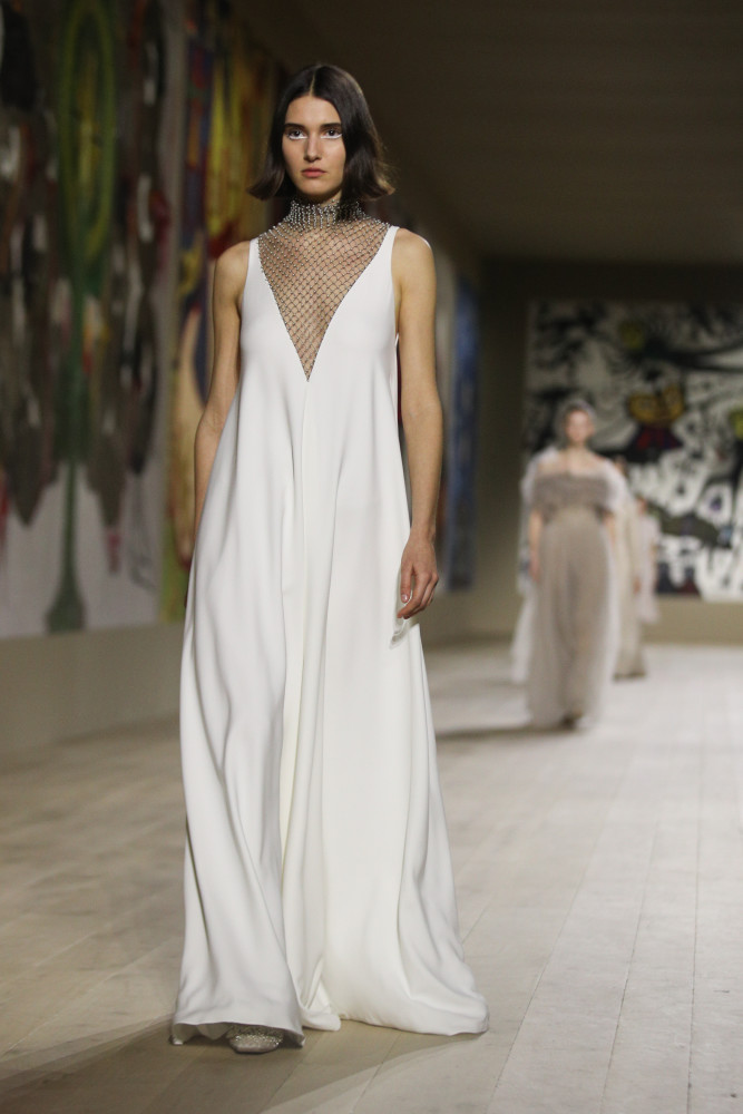 外代二线巴黎高定时装周迪奥时装秀3