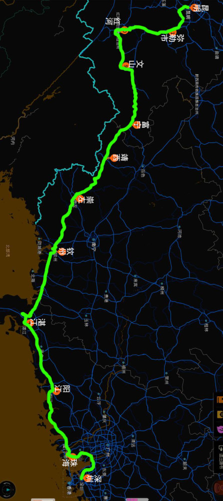 2,深圳——昆明到了成都後,就有兩條進藏線路可選:318國道,317國道.