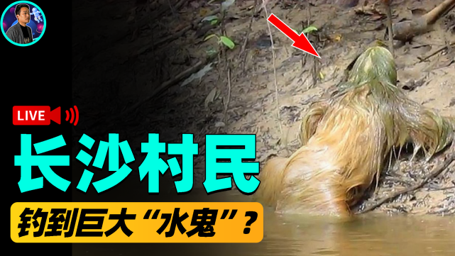 长沙村民钓到"水鬼",四肢健全浑身黝黑,专家调查挖出真相!
