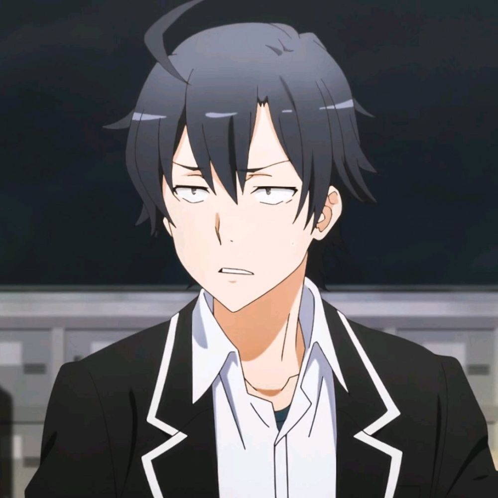 春物比企谷八幡图片