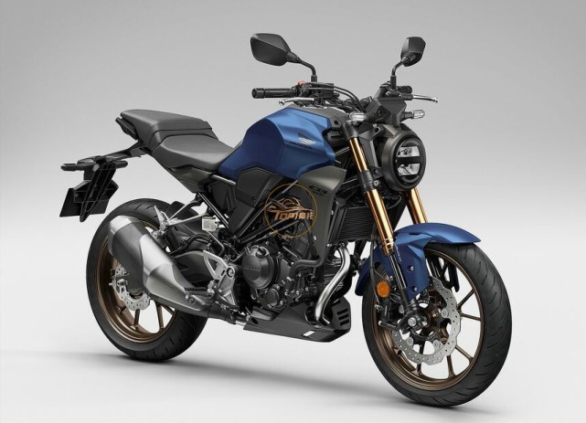 本田cb300r发布更新 加入滑动离合和档显 升级前减震