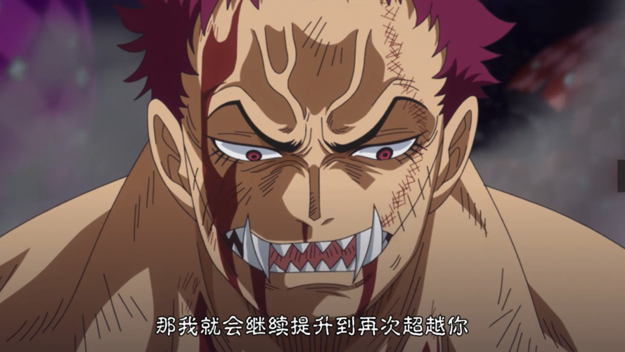 海贼王中卡塔库栗的实力是否达到了大将水平路飞他还差得远呢