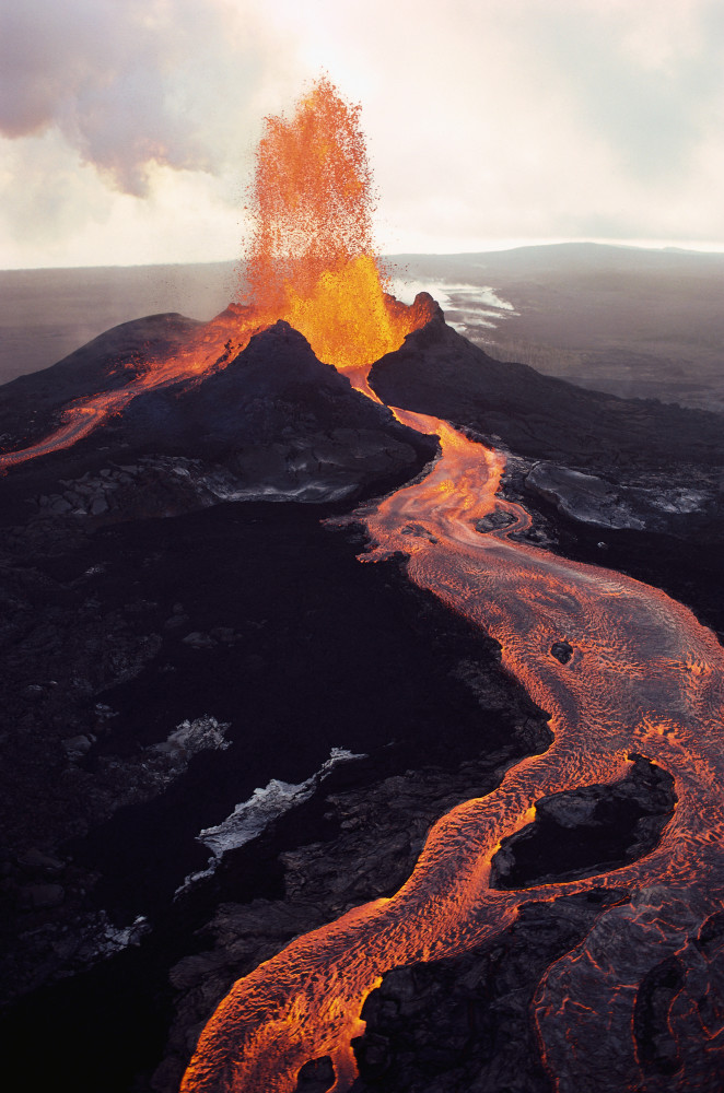 火山喷发手机壁纸图片