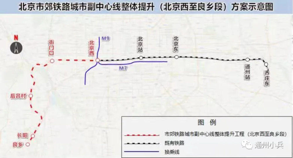 定了今年新建地鐵都在通州市郊鐵路副中心線將向環京地區延伸