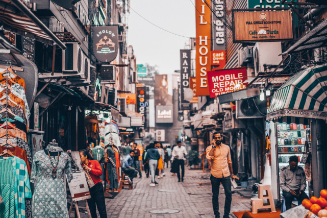 印度新德里,一座不像首都的首都