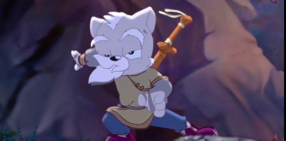 白猫发动火舞旋风剑法后归天虹猫陷入魔教包围圈