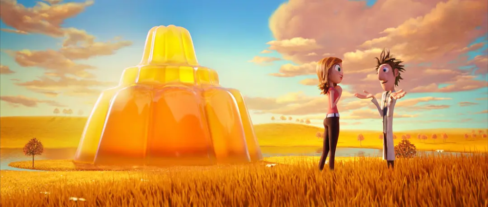 超爆笑的家庭动画电影天降美食欢乐中充斥着亲情