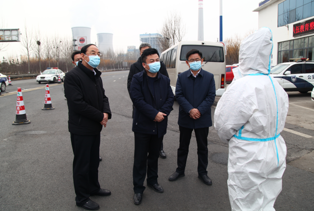 临清市 雷启军督导疫情防控工作!