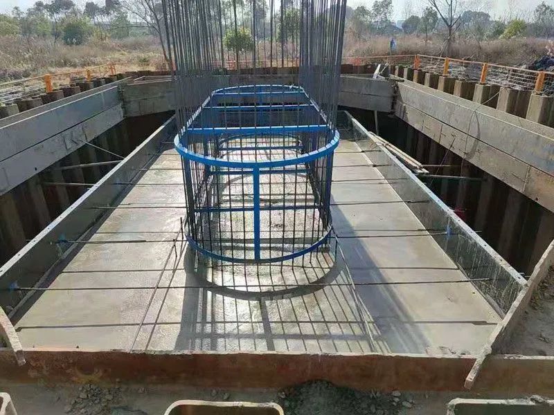 沪苏湖铁路苏湖特大桥震泽段186个承台全部施工完毕