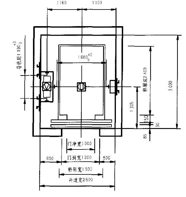 电梯厅门结构与图解图片