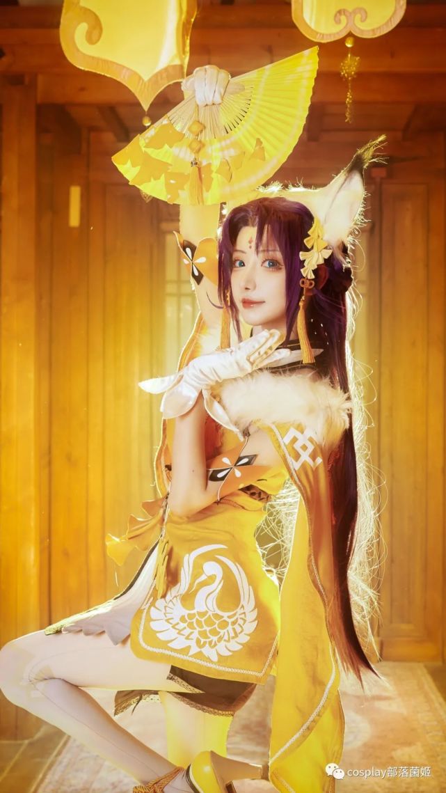 cos:王者荣耀貂蝉·惊鸿月影cos正片@紫氯氯