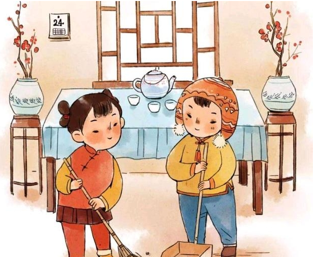 图片|网络"(腊月)二十三,糖瓜粘;二十四,扫房子……"每当临近春节