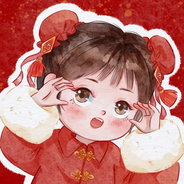 微信头像2022虎年春节可爱女生