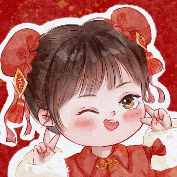 微信头像2022虎年春节可爱女生