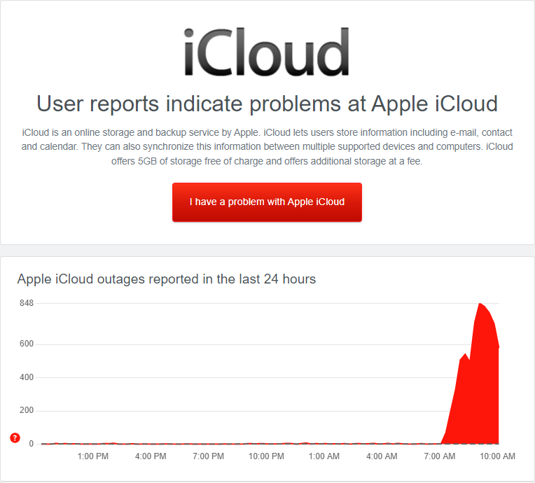 苹果iCloud服务器出现故障，部分用户受影响002012凯恩股份