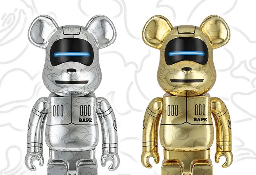 BE@RBRICK - BE@RBRICK SORAYAMA X BABY MILO 400% シルバーの+solo