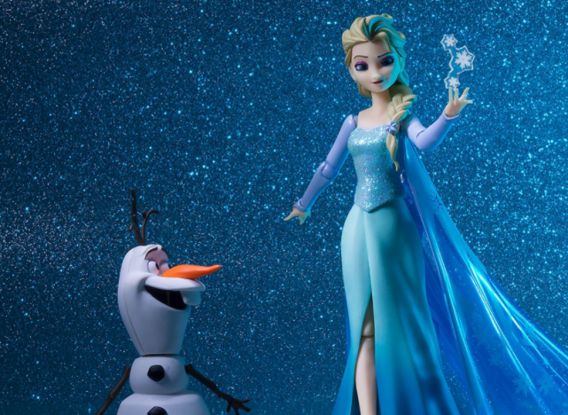 看到这则新闻,第一反应就想到了《冰雪奇缘》里的雪宝,片片雪花只为它