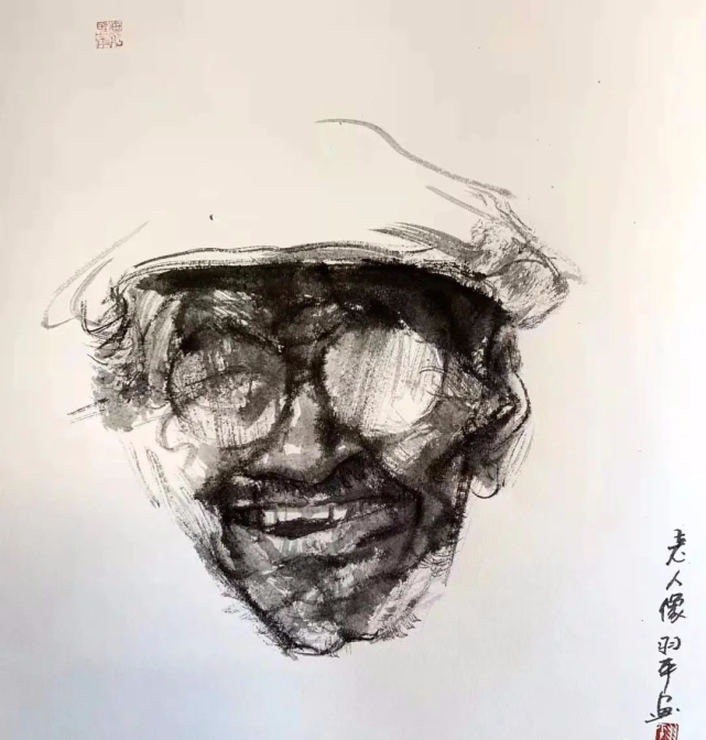 艺推众生相白羽平2022水墨新作