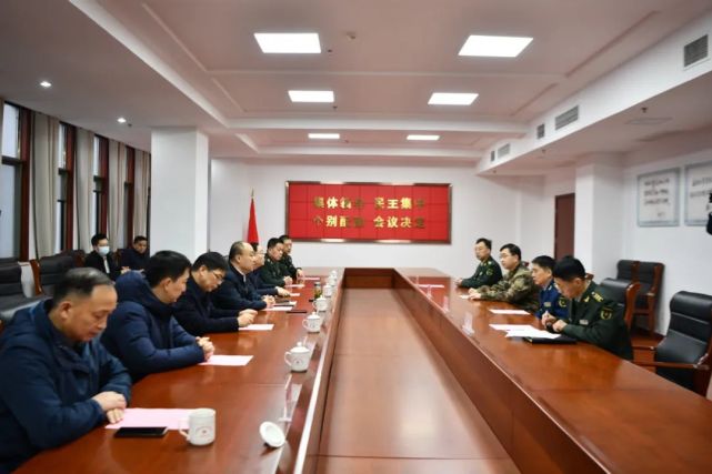 区四大班子走访慰问安徽省军区合肥警备区