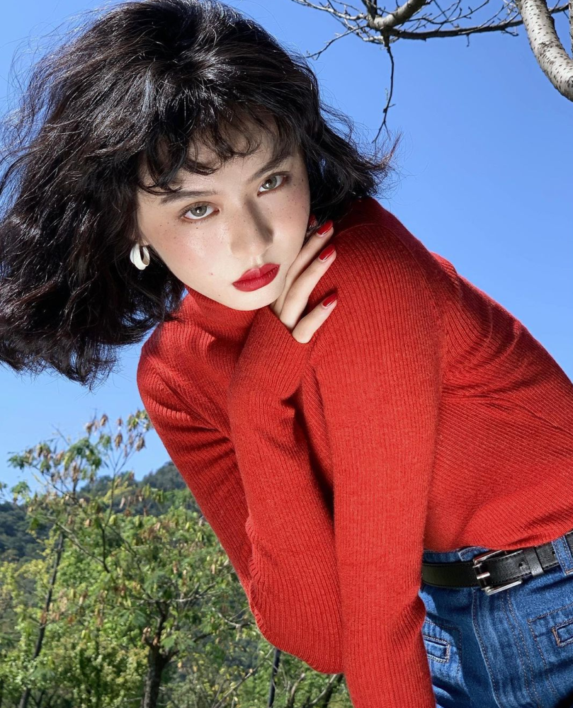 复古港风短发啊