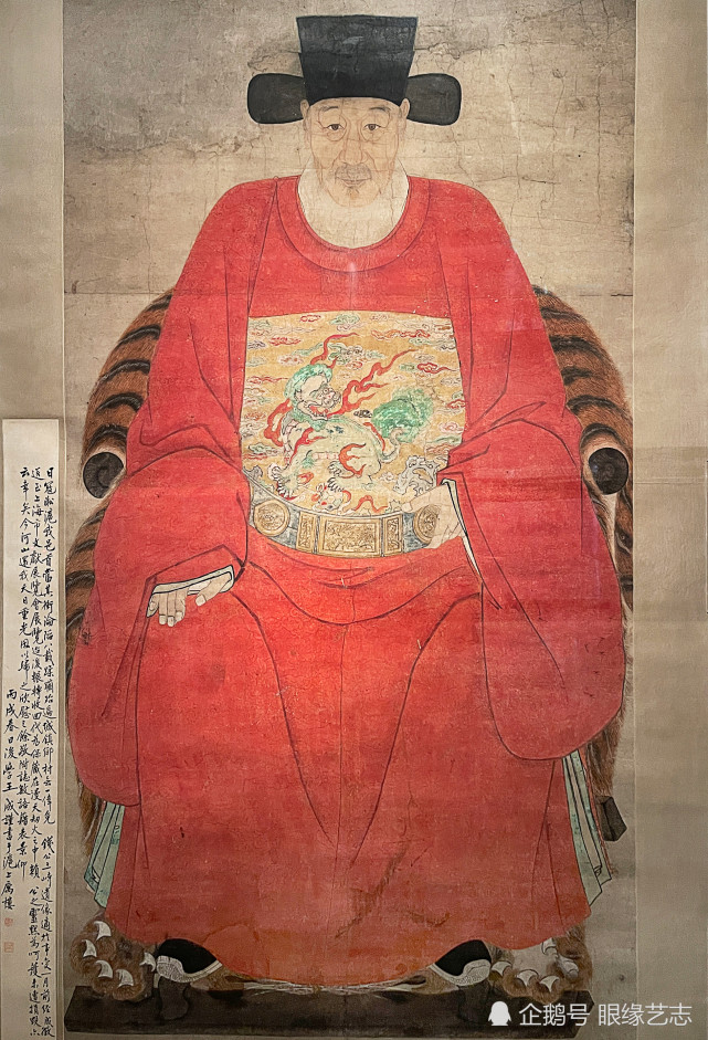 大明官员的工作证件照:明代肖像画中的古圣先贤,名臣硕老