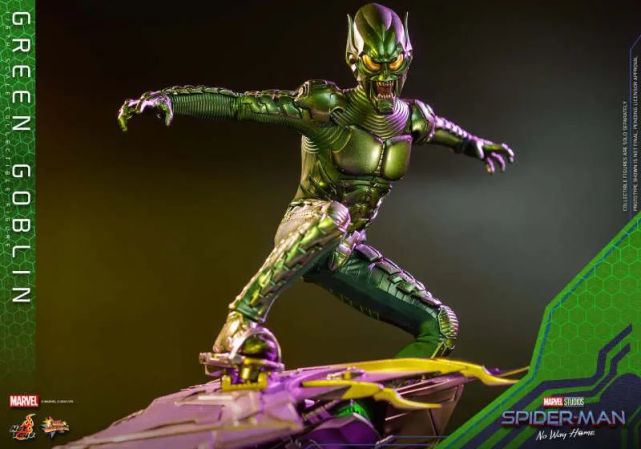 hot toys《蜘蛛侠:英雄无归》绿魔1/6比例收藏级人偶预计将附上"威廉