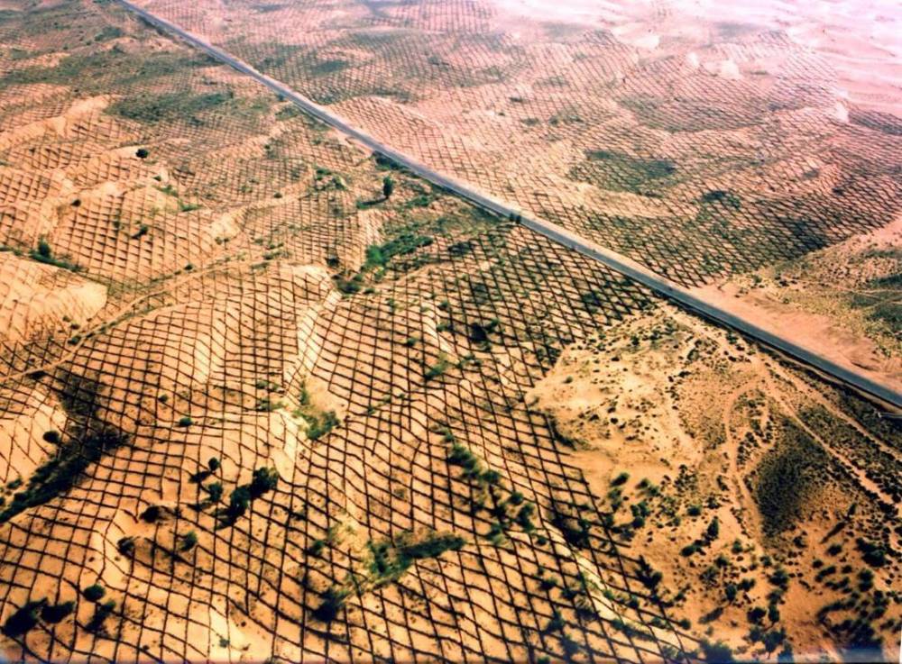 荒漠化防治我国防沙治沙综合示范区建设成效明显