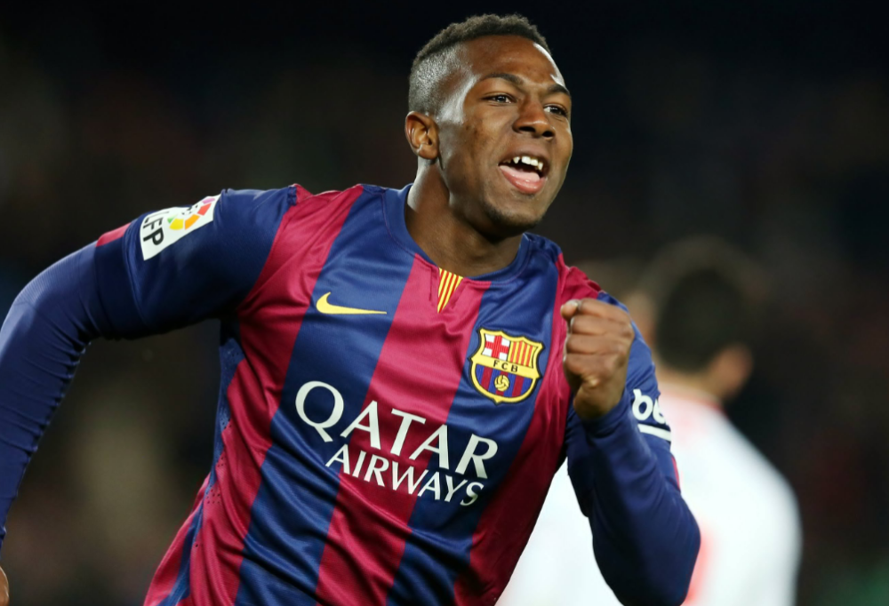 失去射门键的特劳雷,竟引巴萨和热刺追逐_腾讯新闻