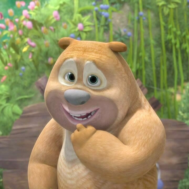 ins可爱熊出没头像_腾讯新闻