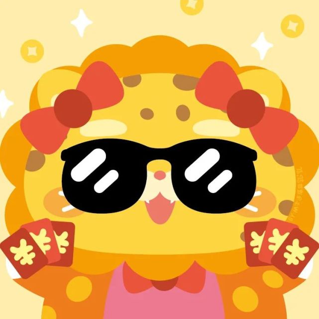 微信头像丨豹有钱,搞笑暴富金钱豹头像